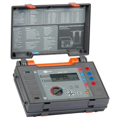 MMR-630 low resistance meter with calibration certificate