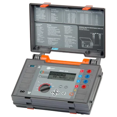 MMR-630 low resistance meter with calibration certificate