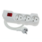 MODERN Alargador 3 tomas con/con interruptor 3m OMY 3x1 blanco