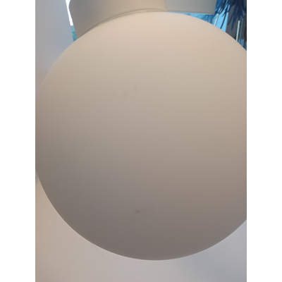 MODERNE KUGEL für Stromschiene 10W LED 3000K 230V IP20 weiß