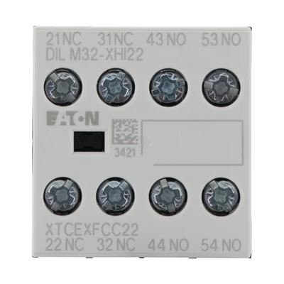 Модуль допоміжних контактів 2NO 2NC, DILM32-XHI22