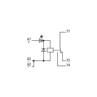 Modul relé 15mm 24V DC 1ks