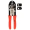 Modular Connector Crimping Pliers 8P 6P 4P 195mm TPR SK5