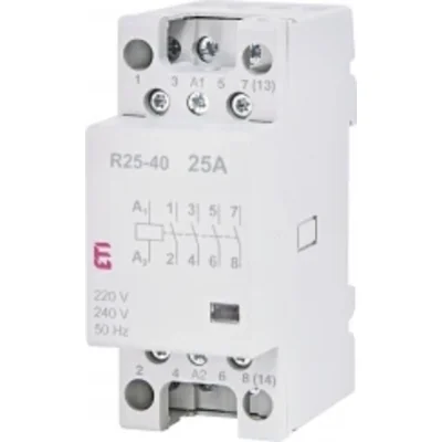 Modular contactor 25A 4 NO contacts (2 mod. 4 poles) R 25-40 230