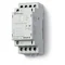 Modular contactor 4 NO; 25A; 230V AC/DC; AUTO-ON-OFF + mechanical indicator + LED, 22.34.0.230.4340