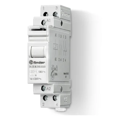 Modular impulse relay 2 NO; 16A; 230V AC, 20.26.8.230.0000