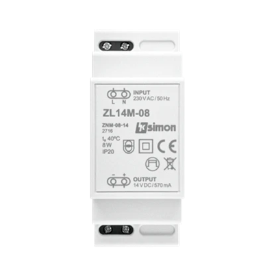 Modular LED power supply 14V 8W
