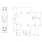 MODULAR MAINS SWITCH-GENERATOR 1P 40A
