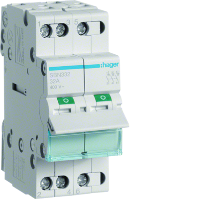 Modular switch disconnector, 3P 32A