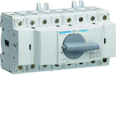 Modular switch I-O-II 4x80A
