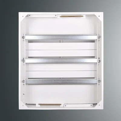 Modulare Schalttafel RW 28NN 3x24S 577x503x200; TSH35-Schiene; Schloss patent.9081; IP30; RAL9003