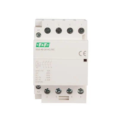Modulares Schütz, Schienenmontage, 4xÖfkontakte, 63 A, 24 V DC