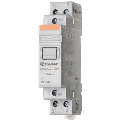 Modulární monostabilní relé 2 NO; 20A; 230V AC