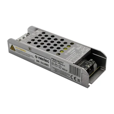 MODULÁRNÍ NAPÁJECÍ ZDROJ GRAFITOVÝ / TRIAKOVÝ A 0/1-10V DIMM 12V / IP20 / 5A / 60W