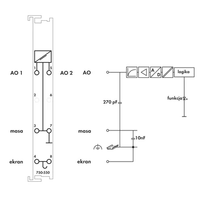 Module 2AO 0-10VDC