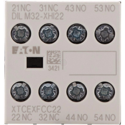 Module de contacts auxiliaires 2NO 2NC, DILM32-XHI22