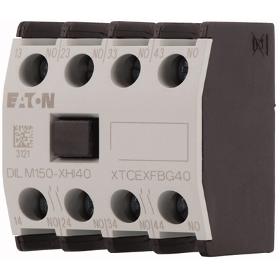 Module de contacts auxiliaires 4NO 0R, DILM150-XHI40