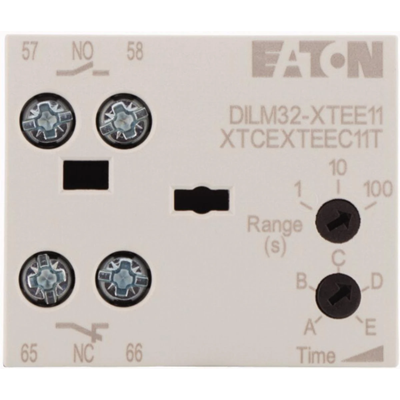 Module de temps, 100-130 VCA, 0,1-100 s, délai d'activation