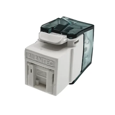 Module Keystone RJ45 sans outil UTP cat.6 ALANTEC Plus - Test de qualité INTERTEK (États-Unis) - PARAMÈTRES DE TRANSMISSION AMÉLIORÉS