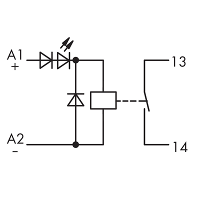 Module relais 10mm 24V DC 1sortie