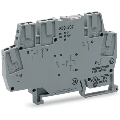 Module relais 48 V CC, gris 859-305