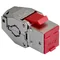 Module RJ45 BKT cat.6A, blindé, Keystone, sans outil