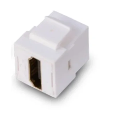 Module trapézoïdal HDMI blanc