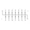 Modulo CM-D con 14 diodi 1N4007 289-111