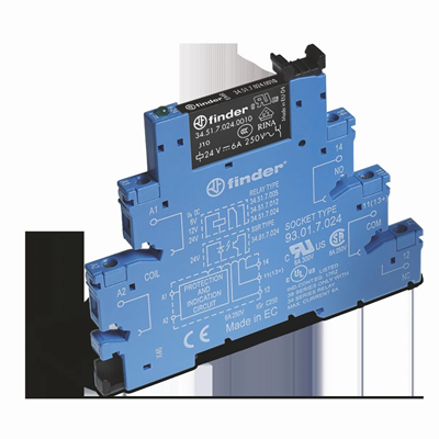 Módulo de acoplamiento de relé 1CO 6A 12V DC