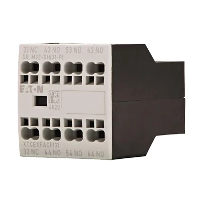 Módulo de contacto auxiliar DILM32-XHI31-PI, 3NA+NC, frontal