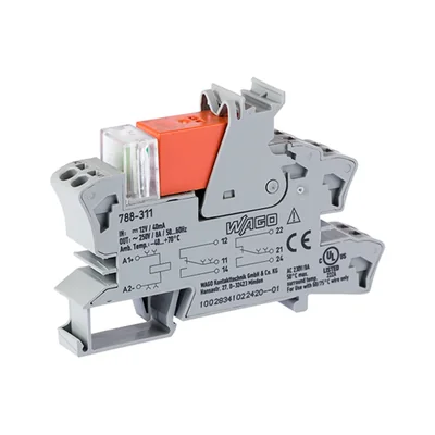 Módulo de relé de 12 V CC, gris 788-311