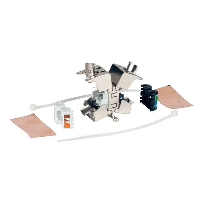 Modulo di connessione RJ45 cat.6A STP