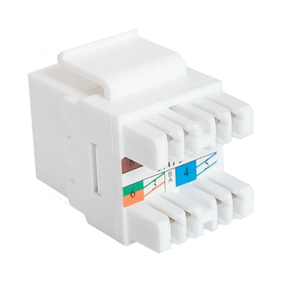 Módulo Keystone RJ45, categoría 6 STP, sin blindaje