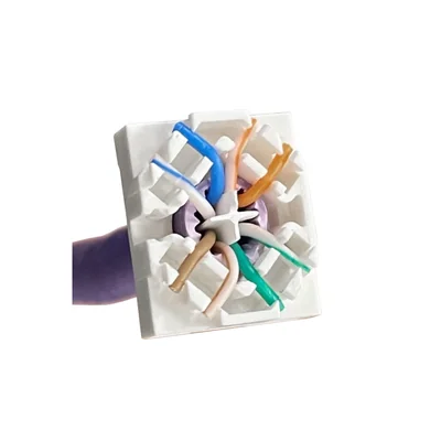 Módulo Keystone RJ45 sin herramientas STP cat.6A PoE++ ALANTEC - Prueba de calidad INTERTEK (EE. UU.) - PARÁMETROS DE TRANSMISIÓN MEJORADOS