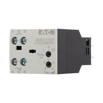 Modulo timer, 100-130 VCA, 0,1-100 s, ritardato DILM32-XTEE11(RAC130)