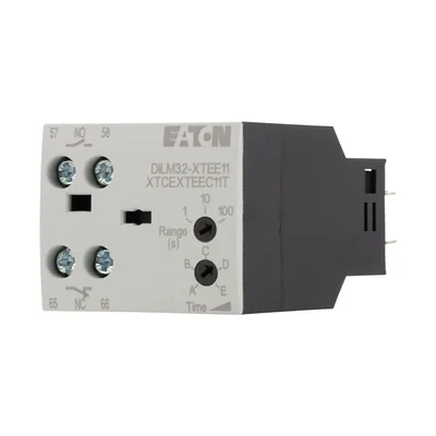 Modulo timer, 100-130 VCA, 0,1-100 s, ritardato DILM32-XTEE11(RAC130)