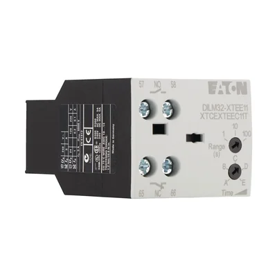 Modulo timer, 100-130 VCA, 0,1-100 s, ritardato DILM32-XTEE11(RAC130)