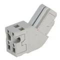 Modulo X-COM angolare grigio a 1 filo iniziale e interno