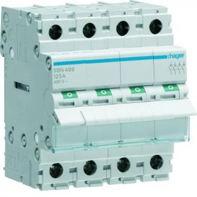 Modułowy rozłącznik izolacyjny 4P 100A