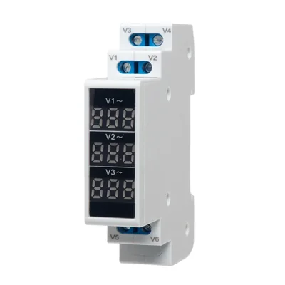 MODUŁOWY WSKAŹNIK NAPIĘCIA 3F (80-500VAC)