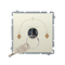 Momentary shutter switch with key, 3 positions beige