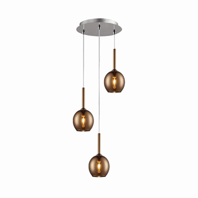 MONIC Pendant lamp E14 IP20 copper