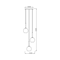 MONIC Pendant lamp E14 IP20 copper