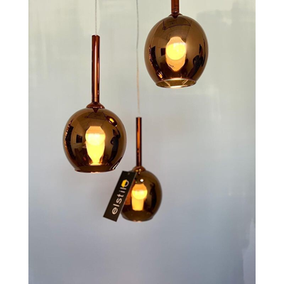 MONIC Pendant lamp E14 IP20 copper