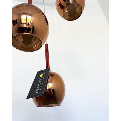 MONIC Suspension E14 IP20 cuivre