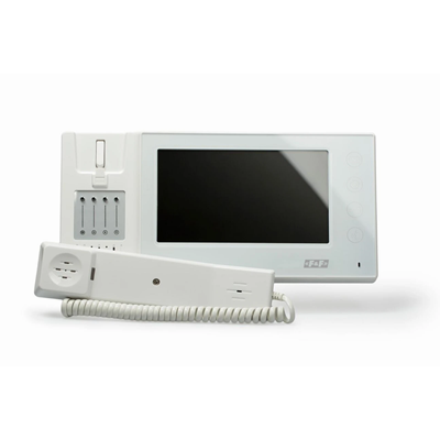 Moniteur blanc avec combiné et mémoire de 100 événements