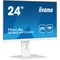 Moniteur blanc iiyama ProLite XUB2497HSN-W2 24" IPS LED 1 ms 100 Hz / HDMI DP / Station d'accueil USB-C intégrée, FlickerFree