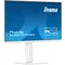 Moniteur blanc iiyama ProLite XUB2797HSN-W2 27" IPS LED 1 ms 100 Hz / HDMI DP / Station d'accueil USB-C intégrée, LAN, FlickerFree