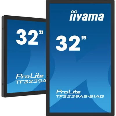 Moniteur de présentation interactif iiyama TF3239AS-B1AG 32" IPS LED / HDMI, DP, Android / iiSignage², eShare, IP65, 24/7