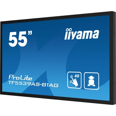 Moniteur de présentation interactif iiyama TF5539AS-B1AG 55" IPS LED 4K / HDMI, DP, Android / iiSignage², eShare, IP65, 24/7